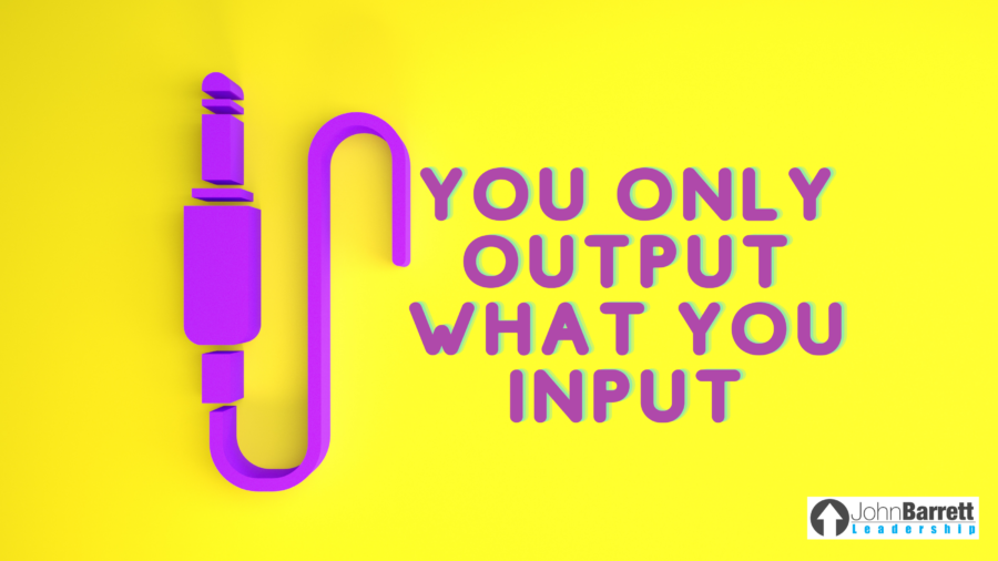 You Only Output What You Input