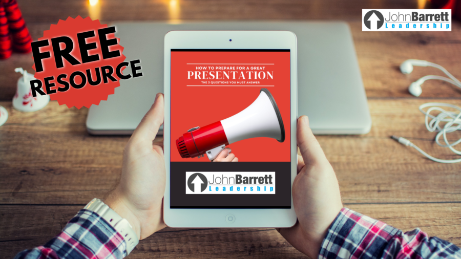 FREE RESOURCE: How To Prepare For A Great Presentation