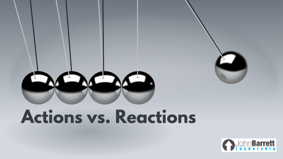 Actions vs. Reactions