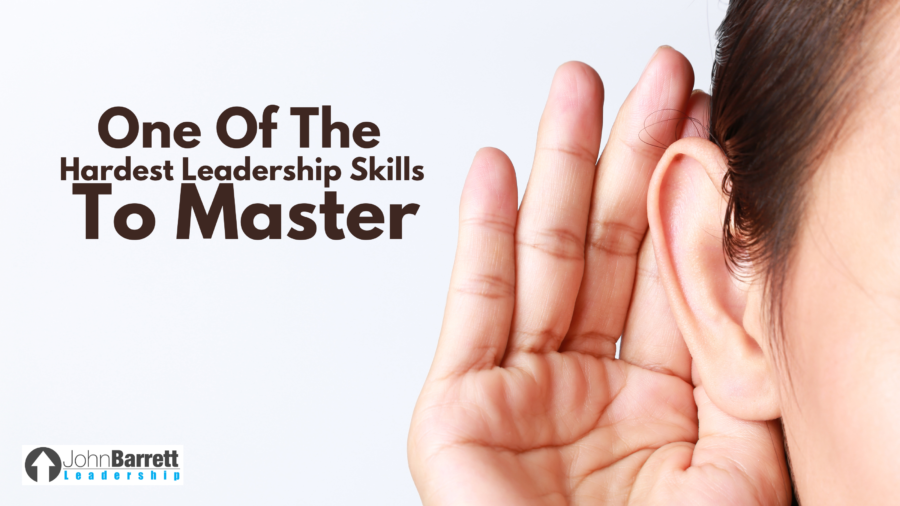 One Of The Hardest Leadership Skills To Master