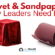 Velvet & Sandpaper: Why Leaders Need Both