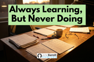 Always Learning, But Never Doing
