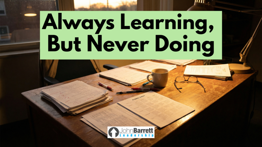 Always Learning, But Never Doing
