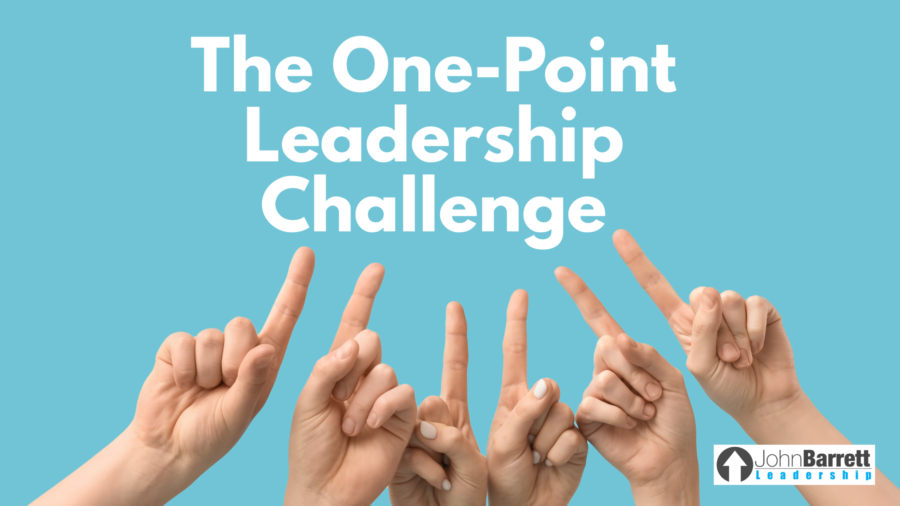 The One-Point Leadership Challenge