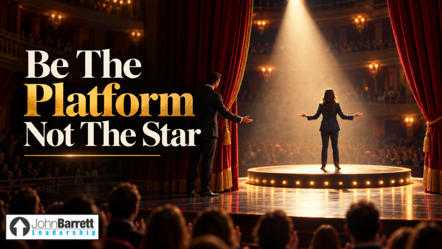 Be The Platform Not The Star